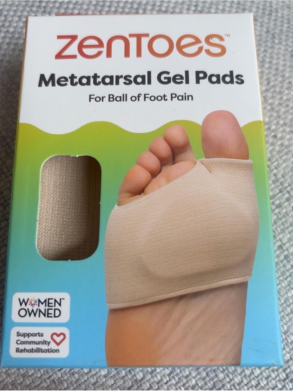 Zentoes Metatarsal Gel pads
